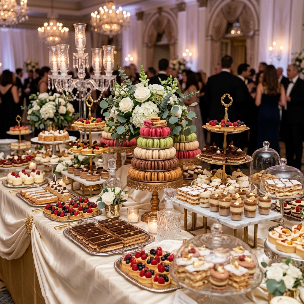Dessert Table by DAPATEL Catering